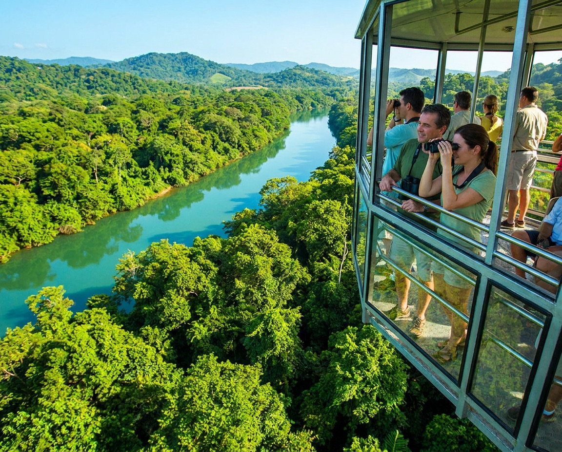 Gamboa rainforest aerial tram