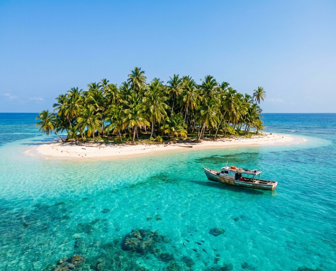 Mamey Island — Caribbean coast