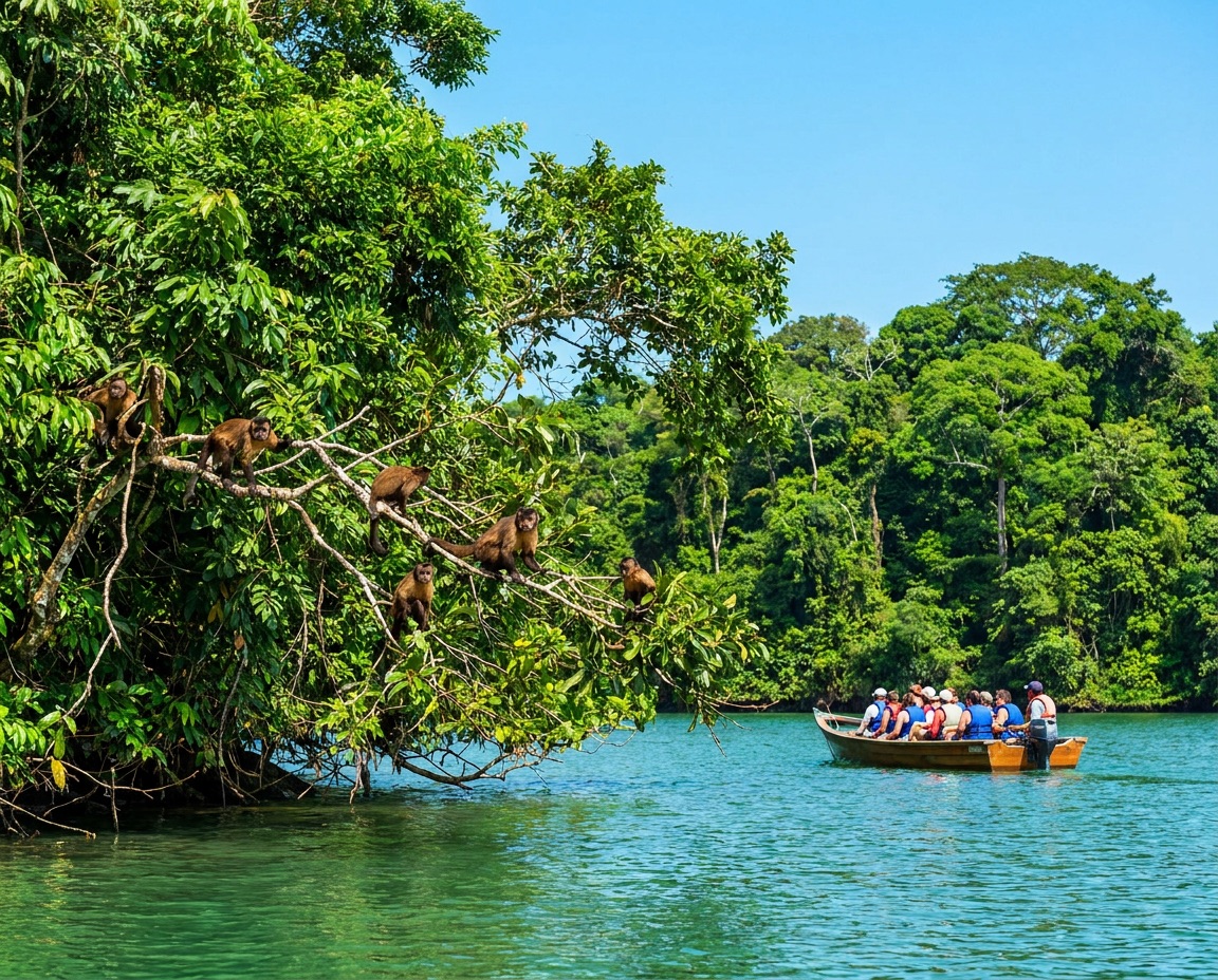 Monkey Island, Gatún Lake